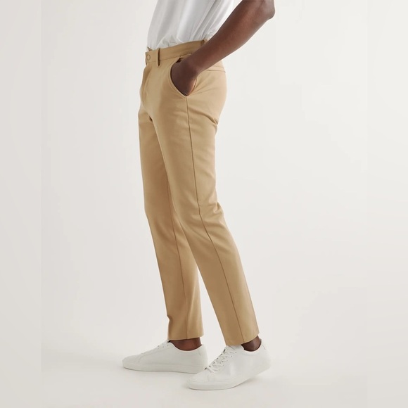 Quince Ultra-Stretch 24/7 Smart Chino/ Khaki , sz 30 / 32 - Picture 3 of 13